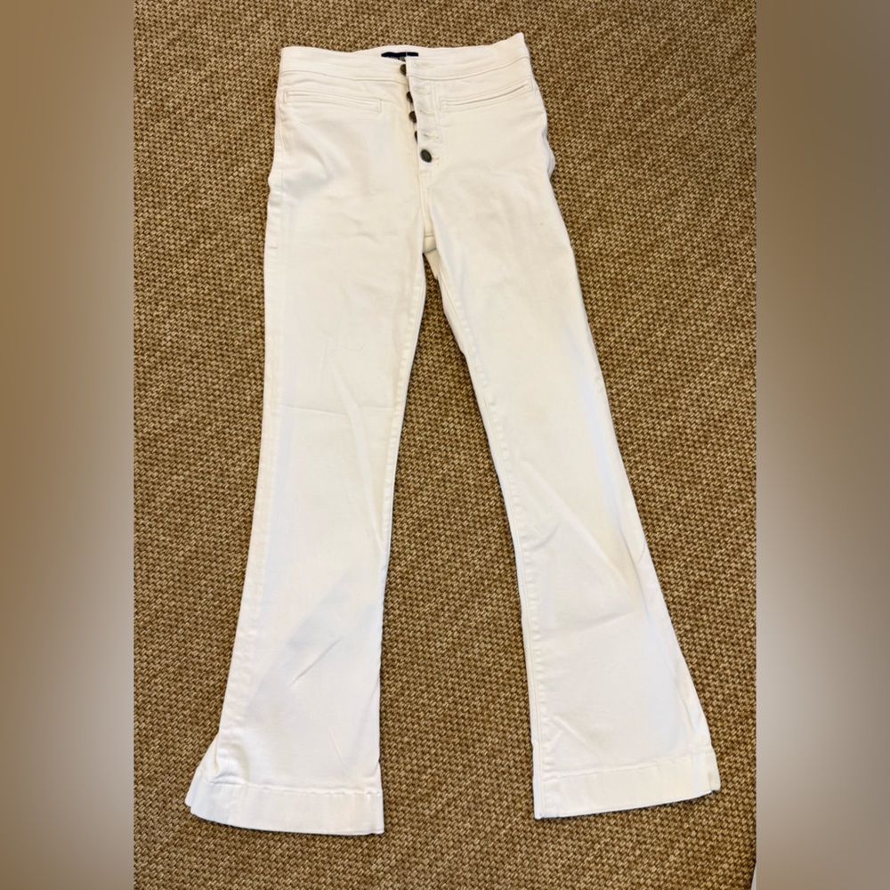Ramy Brook Women's Cream Skinny Jeans